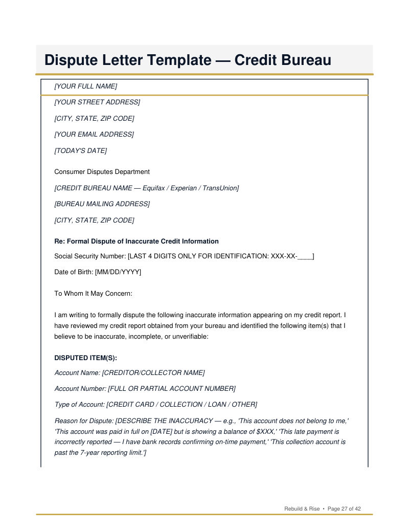Letter Template